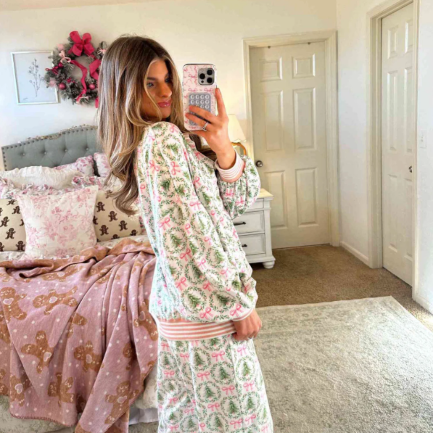 Aubrey - Przytulny Zestaw Odzieży Świątecznej