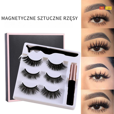 Ultra-utrwalające rzęsy magnetyczne