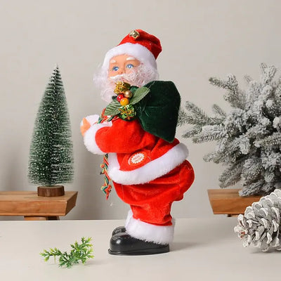 Dekoracja Święty Mikołaj tańczący twerk