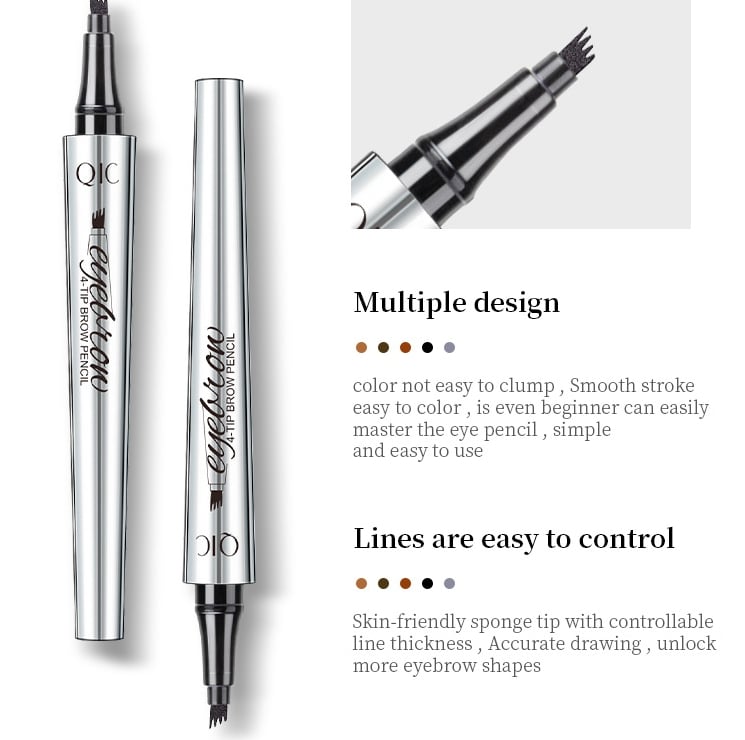 QIC Eyebrow ® Wodoodporny kredka do brwi 3D