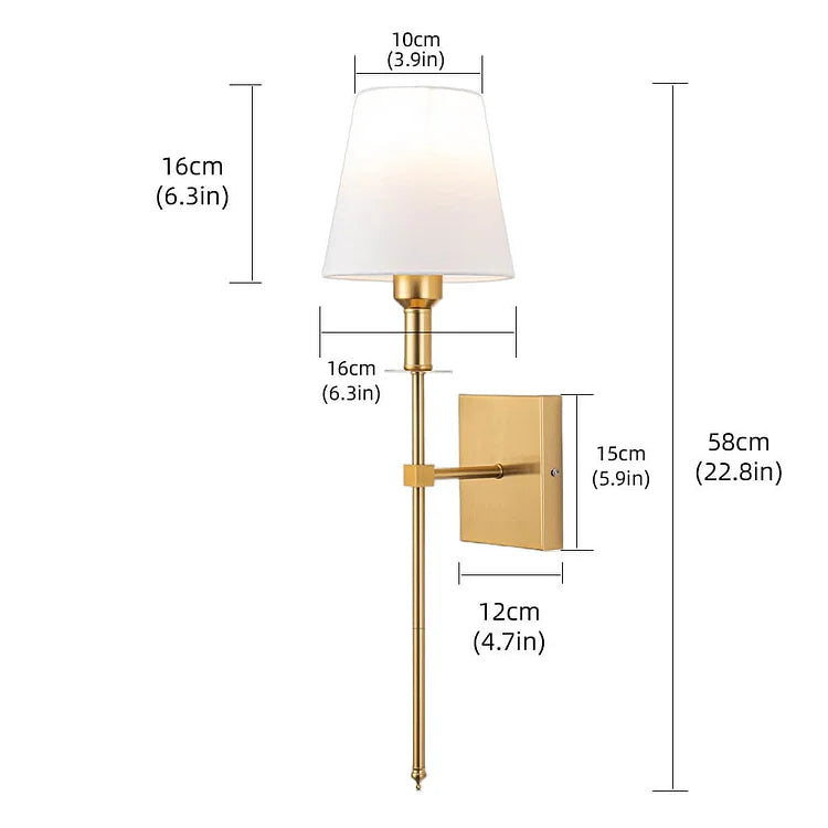 Akumulatorowa bezprzewodowa lampa ścienna