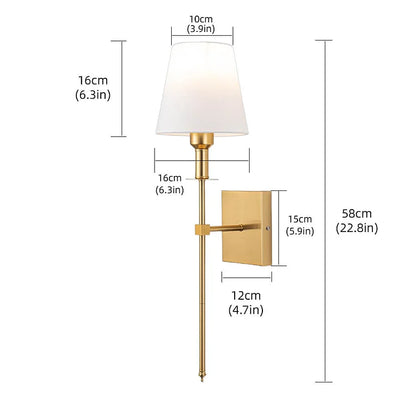 Akumulatorowa bezprzewodowa lampa ścienna